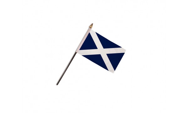 CLEARANCE - St Andrews (navy) Hand Flags - 50% OFF